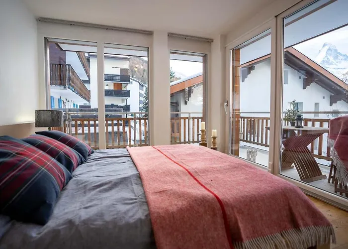 Modern Apartment With Matterhorn View